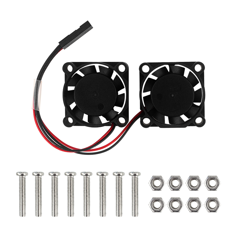 Pi Cooler - Dual Quạt Tản Nhiệt Cho Raspberry