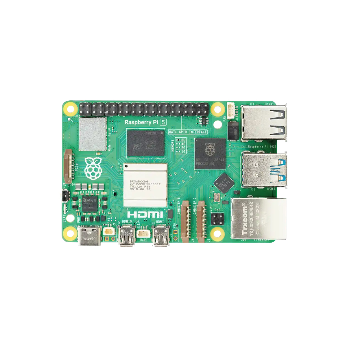 Raspberry Pi 5 4G/8G Controlle - đánh giá và giá Raspberry Pi 5