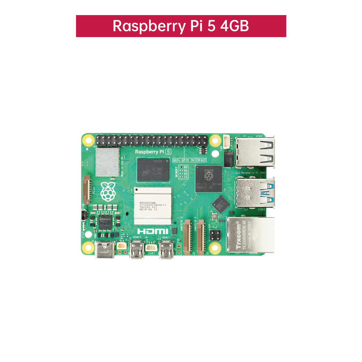 Raspberry Pi 5 4G/8G Controlle - đánh giá và giá Raspberry Pi 5