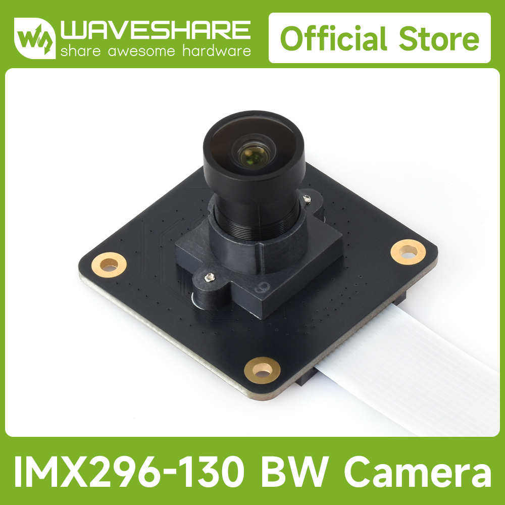 Waveshare IMX296 1.6MP M12 Mon - đánh giá và giá Raspberry Pi Global Shutter Camera Imx296