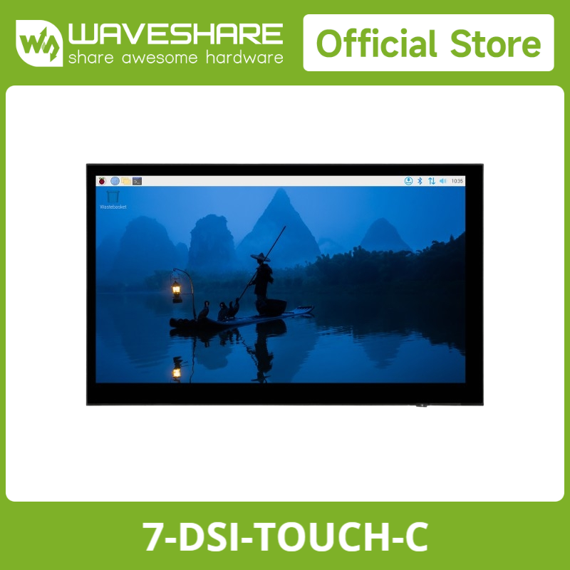 Waveshare 7inch DSI Capacitive - đánh giá và giá Raspberry Pi 5