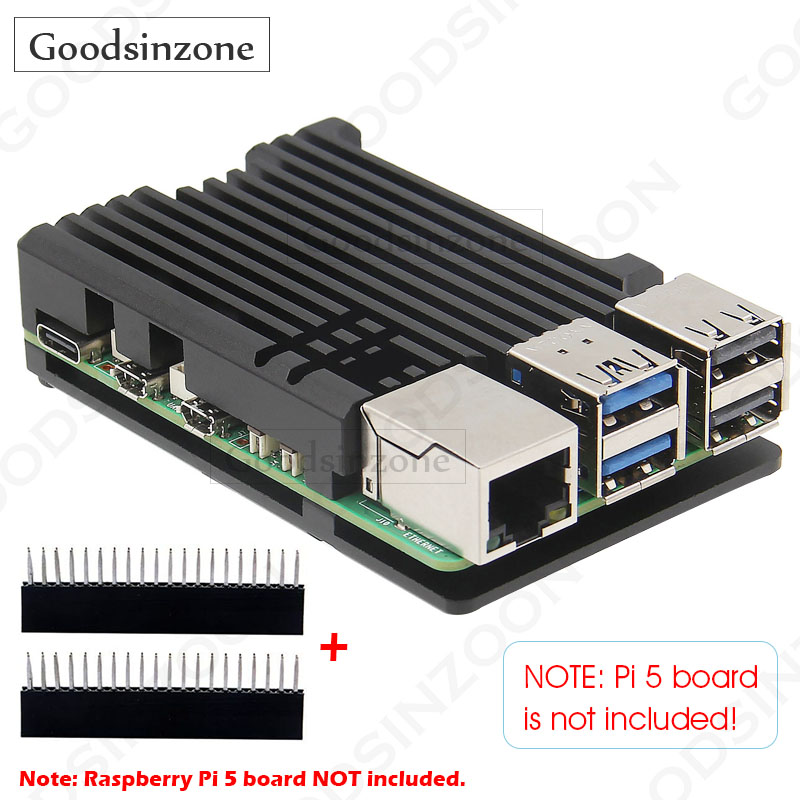 Raspberry Pi 5 Aluminum Armor  - đánh giá và giá Pi 5 Case