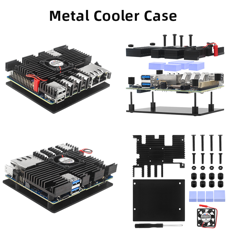 Orange Pi 5 Plus 4/8/16GB RAM  - đánh giá và giá Pi 4 Case
