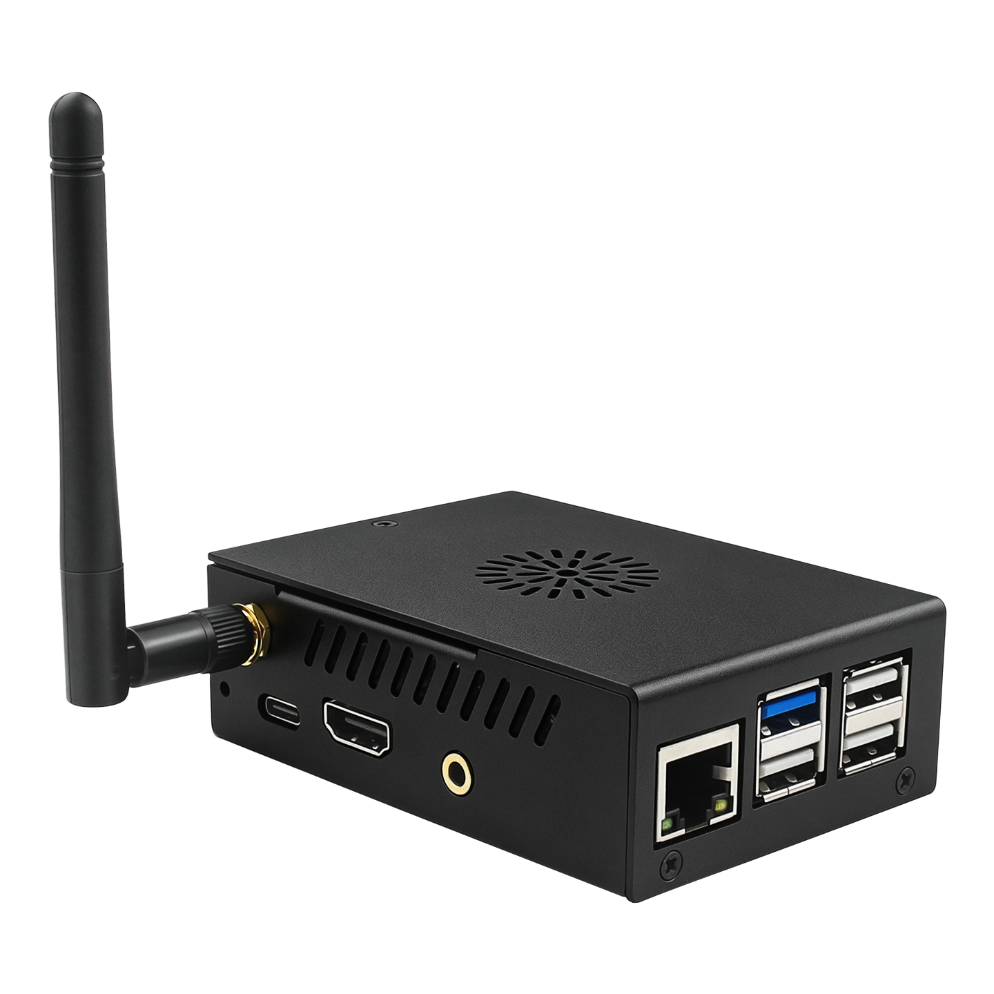Orange Pi 4 Pro Metal Case Bla - đánh giá và giá Pi Cooler