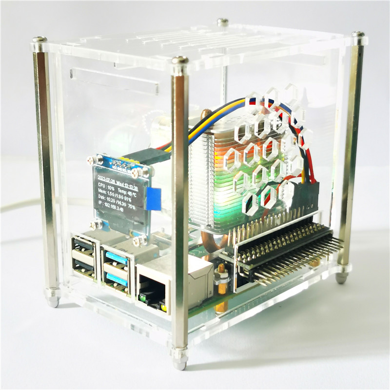 Raspberry Pi 4 Mẫu B Băng Tháp - đánh giá và giá Pi 4 Case