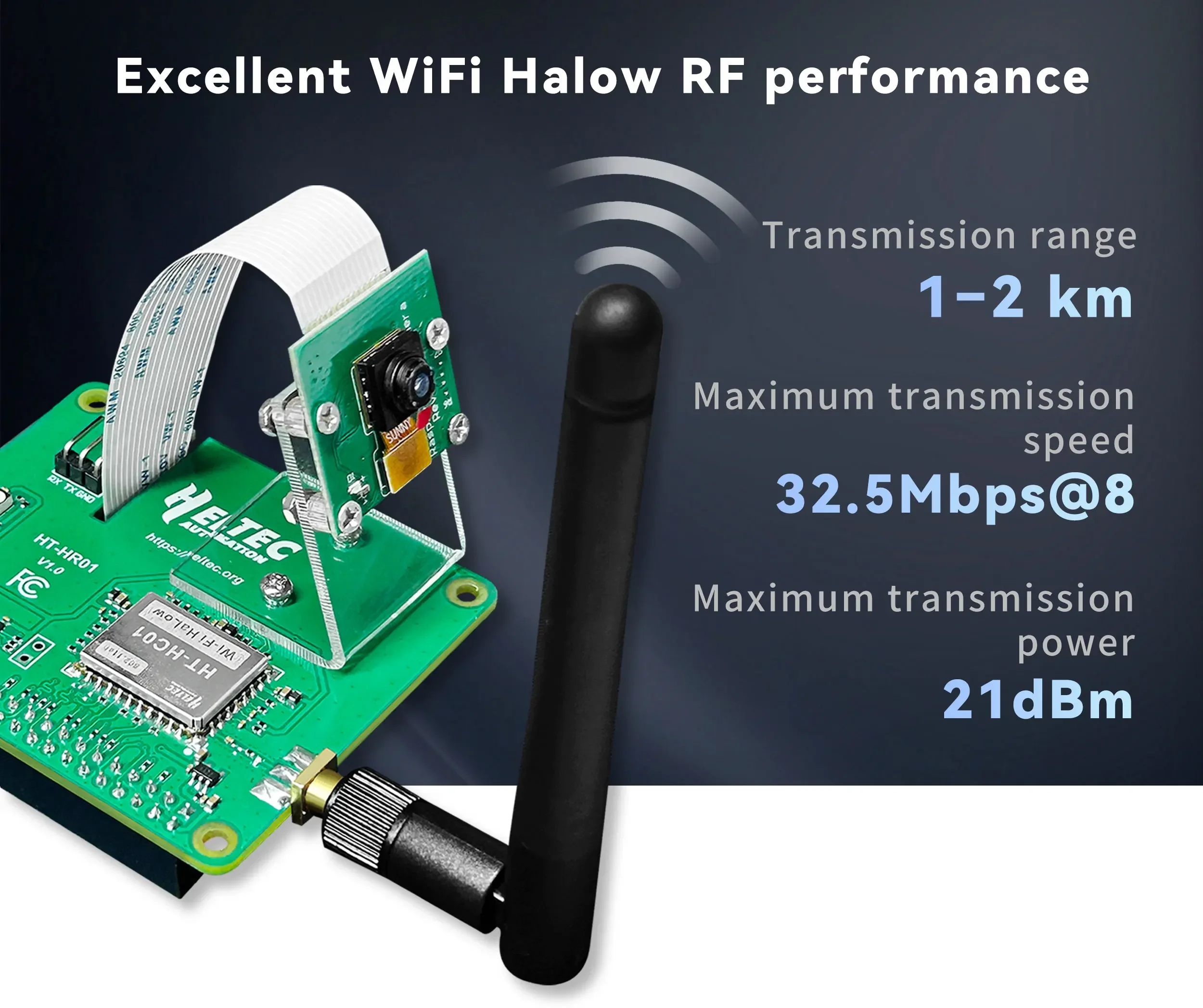 Heltec Pi-CamLow HR01 Wi-Fi Ha - đánh giá và giá Pi Camera Module