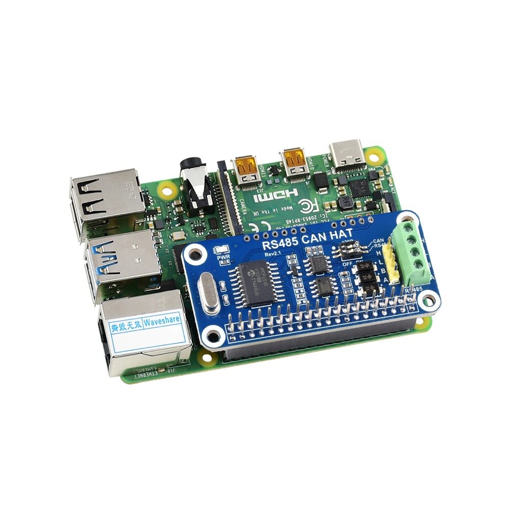 Waveshare RS485 CAN HAT For fo - đánh giá và giá Pi Zero