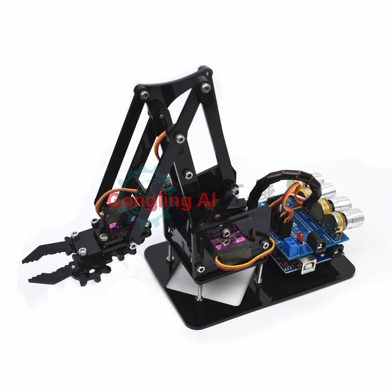 STEM 4 DOF Robot Arm Servo SG9 - đánh giá và giá Arduino Kit