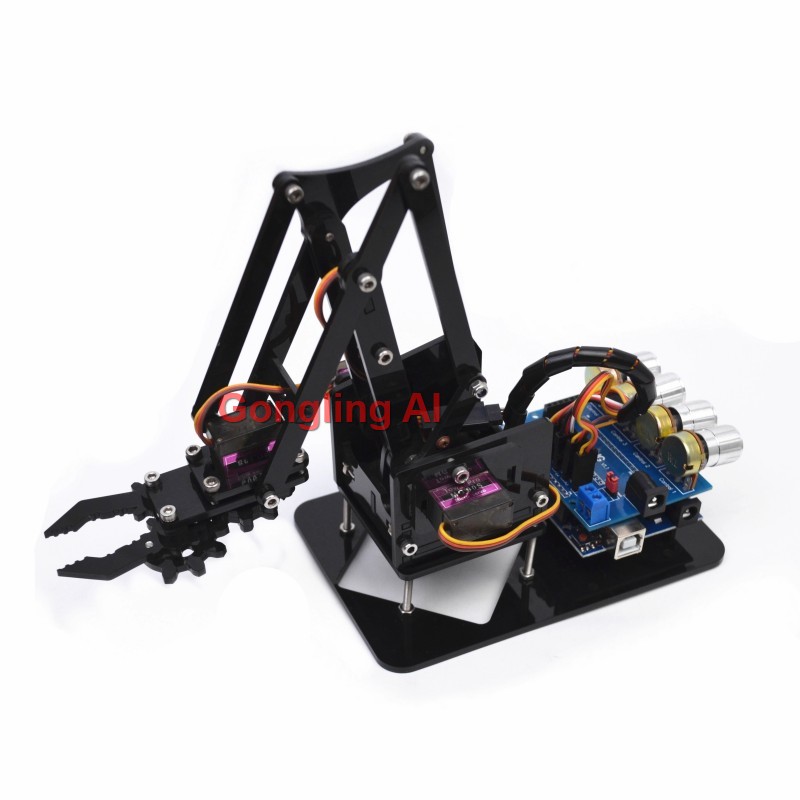 STEM 4 DOF Robot Arm Servo SG9 - đánh giá và giá Arduino Kit