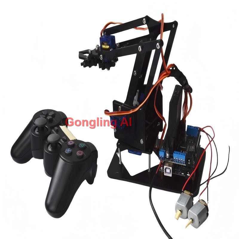 STEM 4 DOF Robot Arm Servo SG9 - đánh giá và giá Arduino Kit