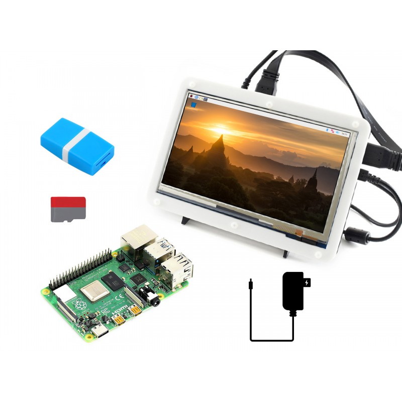 Raspberry Pi 4 Model B Display - đánh giá và giá Raspberry Pi Kit