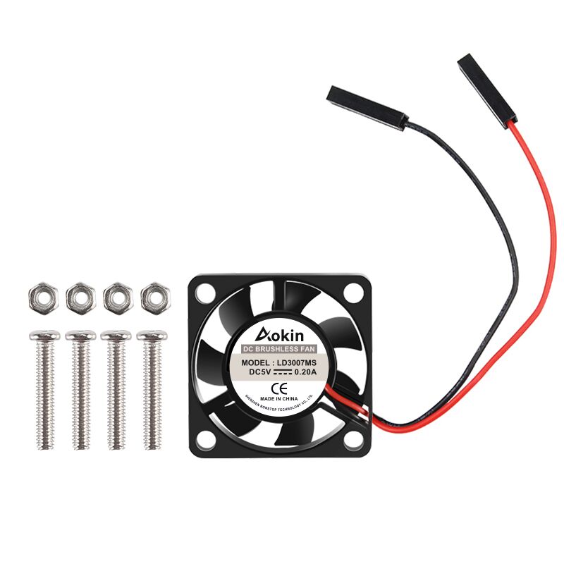 5V / 3.3V Quạt Làm Mát Với Ốc  - đánh giá và giá Pi Cooler