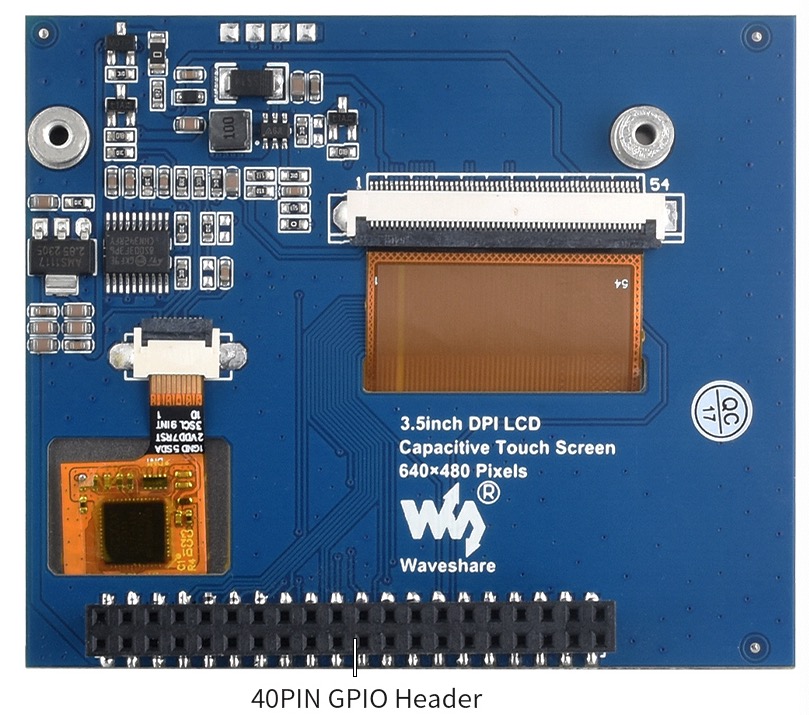 3.5inch Capacitive Touch Scree - đánh giá và giá Raspberry Pi